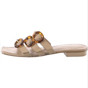 Cult Gaia Leather Slides Size 6.5